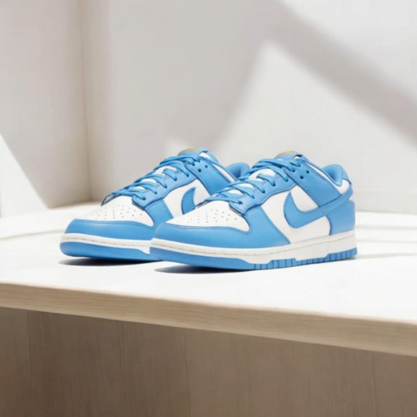 Nike Dunk Low Blue Spor Ayakkabı - 3