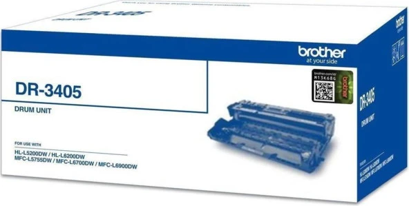 Brother DR-3405 HL-5000-5200-6200-6400 MFC-5700-5755-5900-6700-6900 50.000 Sayfa Drum
