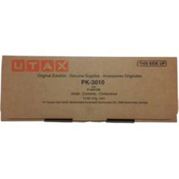 Utax PK-3010 Black Siyah Orjinal Fotokopi Toneri P-4531DN-4531MFP-4532