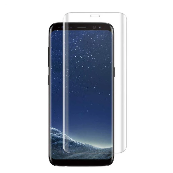 Galaxy S8 Plus  Süper Pet Ekran Koruyucu Jelatin - Resim 2