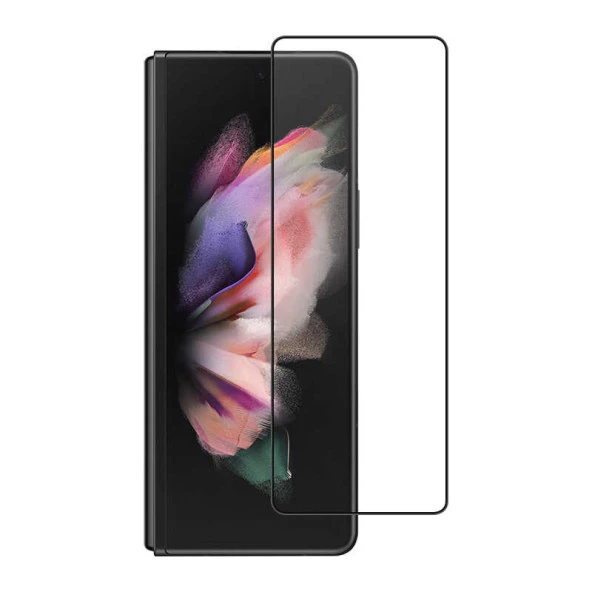 Galaxy Z Fold 3  3D Vov Curve Glass Ekran Koruyucu - Resim 2