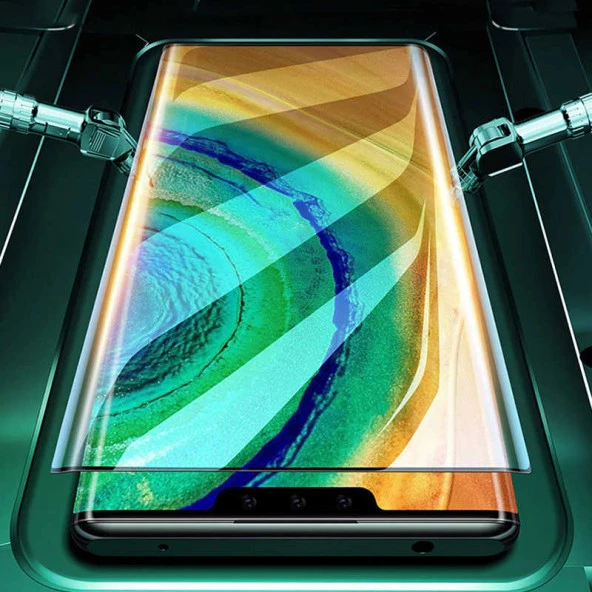 Huawei Mate 30 Pro  Süper Pet Ekran Koruyucu Jelatin - Resim 3