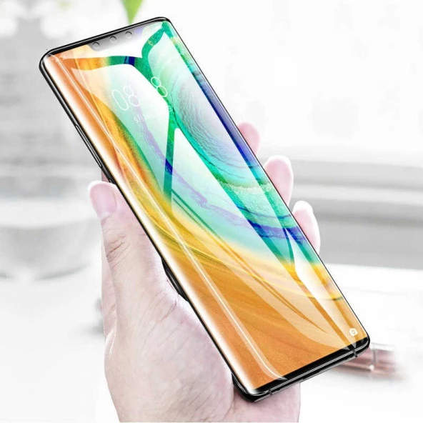 Huawei Mate 30 Pro  Süper Pet Ekran Koruyucu Jelatin - Resim 4