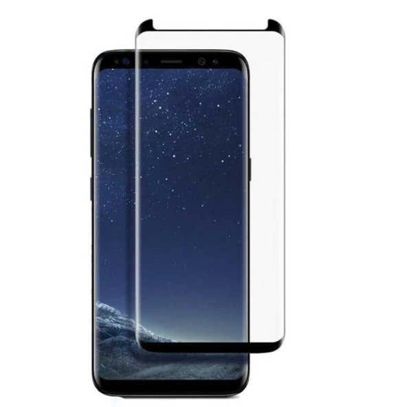 Galaxy Note 8  Kavisli Full Yapışkanlı Cam Ekran Koruyucu - Resim 2