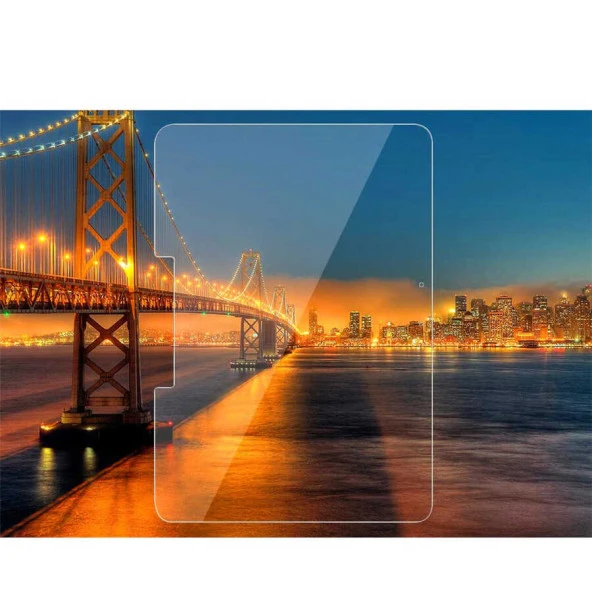 Galaxy Tab Active Pro T547  Tablet Temperli Cam Ekran Koruyucu - Resim 5