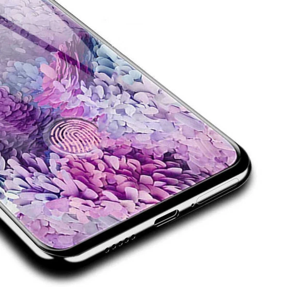 Galaxy S20 Ultra  Kavisli Full Yapışkanlı Cam Ekran Koruyucu - Resim 7