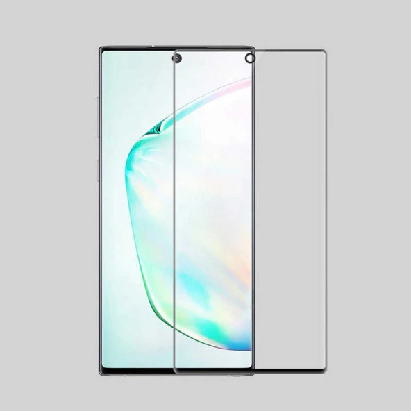 Galaxy Note 10 Plus  Süper Pet Ekran Koruyucu Jelatin - Resim 3
