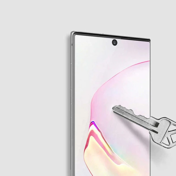 Galaxy Note 10 Plus  Süper Pet Ekran Koruyucu Jelatin - Resim 6