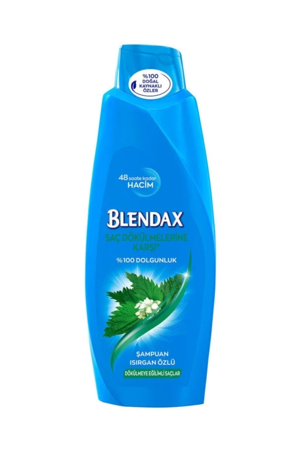 BLENDAX ŞAMPUAN 550ML-ISIRGAN ÖZLÜ DÖKÜLMEYE EĞİLİML İSAÇ