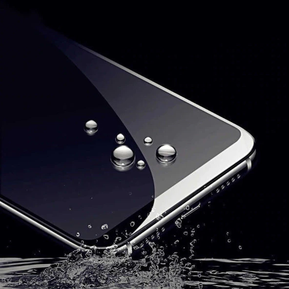 Huawei P20 Lite 2019  Kenarları Kırılmaya Dayanıklı Cam Ekran Koruyucu - Resim 4