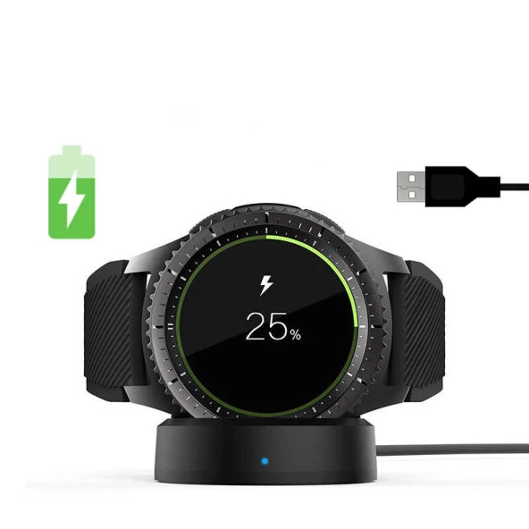 Gear S3  Usb Şarj Kablosu