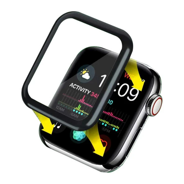 Apple Watch 38mm Go Des 2 in 1 Ekran Koruyucu ürün görseli