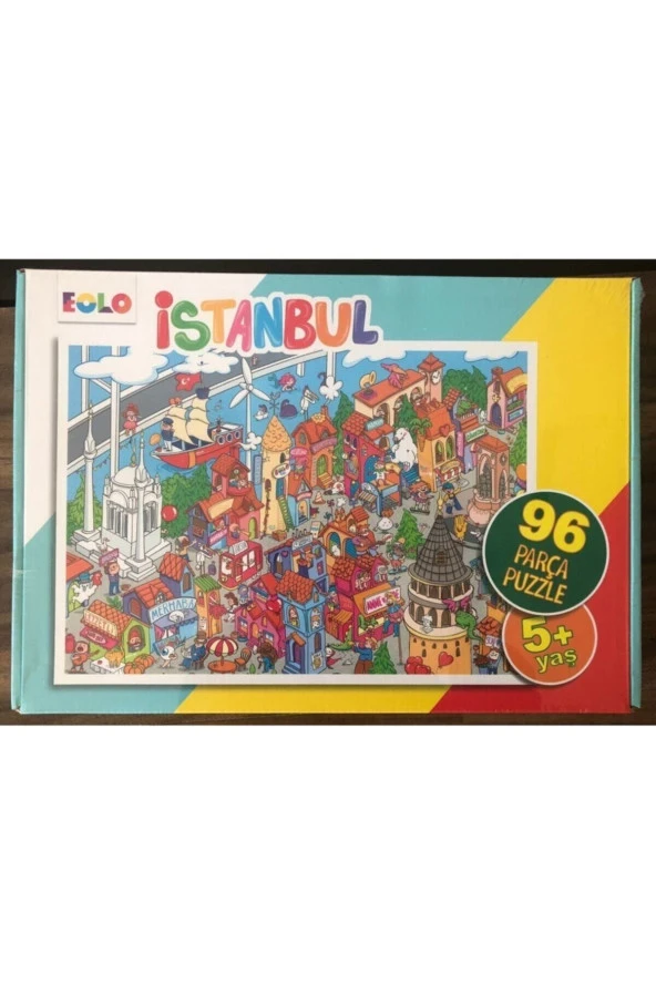 96 Parça Puzzle - Istanbul