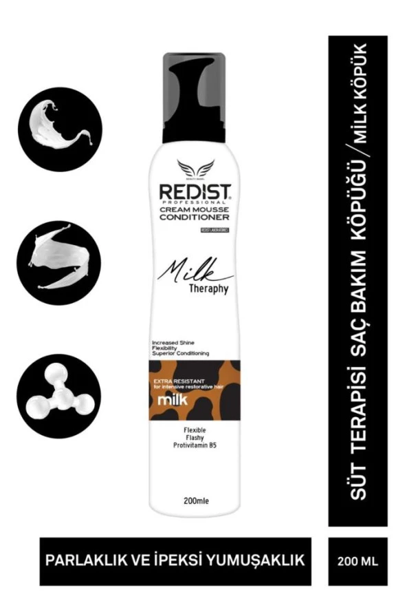 Redist Milk Theraphy Saç Köpüğü 200 Ml.