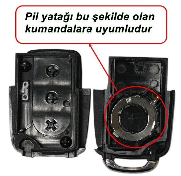Seat Leon Toledo Ibiza Altea 2004-2008 Uyumlu Anahtar Kabı Kumanda Kabı Oto Anahtarlık Logolu - Resim 4