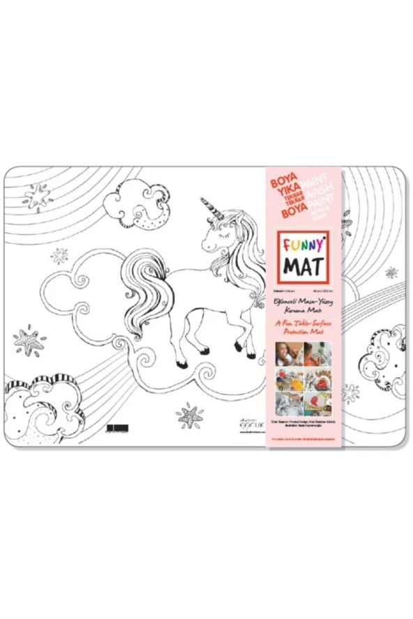 -funny Mat - Unicorn