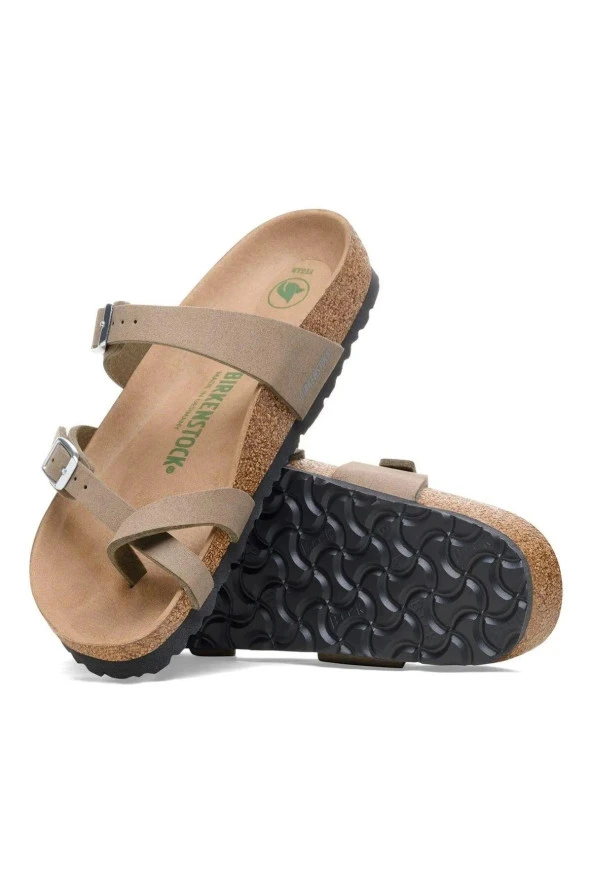 birkenstock 1026702 MAYARI EARTHY VEGAN TERLİK - Resim 2