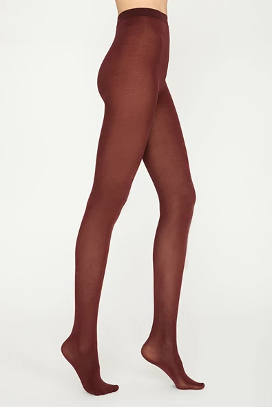 9'lu Eko PAKET - Toptan -  PENTİ MICRO 70 Külotlu Çorap Bordo ürün görseli