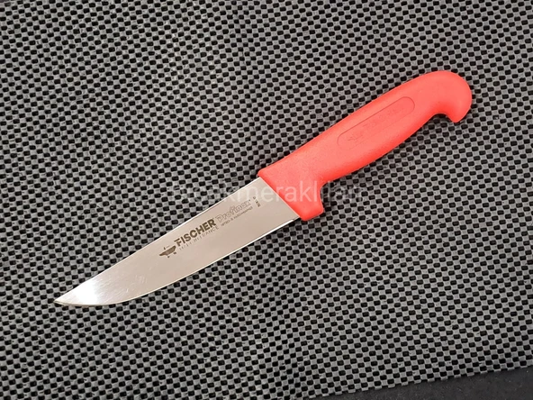 Fischer 3010 17cm Kasap Bıçağı, Kırmızı
