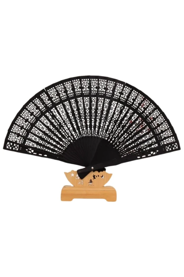 Yelpaze 3 Çeşit Yaz Fırsat Paketi Kumaş Ahşap Plastik - 6