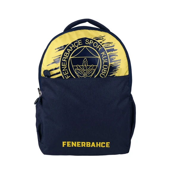 Fenerbahçe Kesik Logo Çift Gözlü Okul Çantası / 24719 ürün görseli