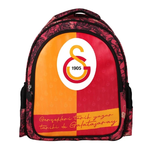 Galatasaray Parçalı Çift Gözlü Suni Deri Okul Çantası / 24544 ürün görseli