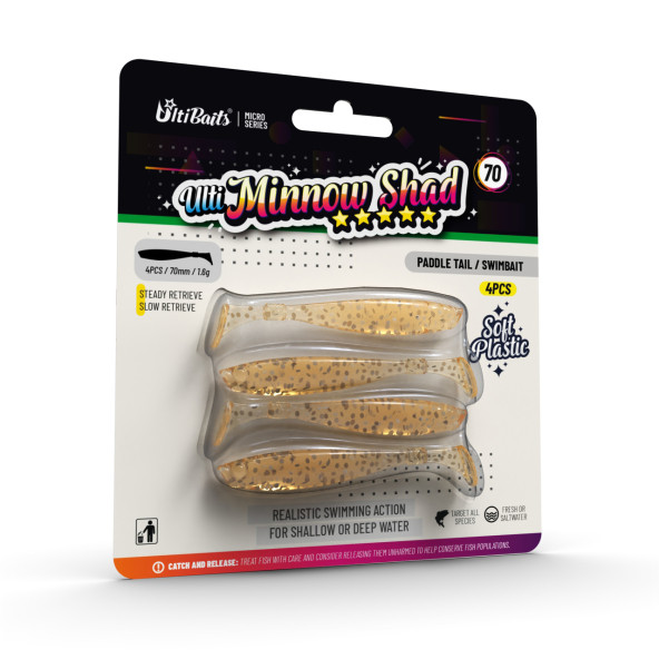 Ulti Baits Minnow Shad 70
