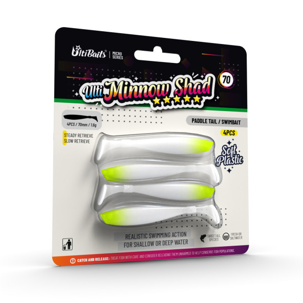 Ulti Baits Minnow Shad 70