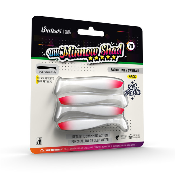 Ulti Baits Minnow Shad 70