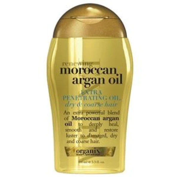 Organix Moroccan Kuru Saçlar için Besleyici Argan Yağı 100 ml