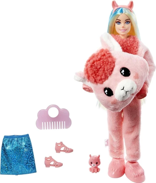 Barbie Cutie Reveal Bebekler 2. Seri Parti Laması HJL60 - 3