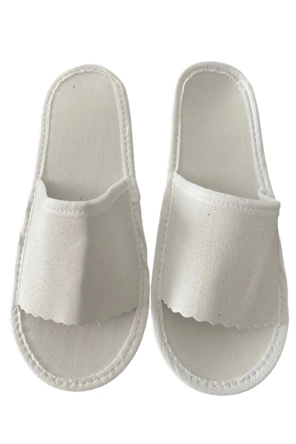 500 Çift Spa Terlik Otel Terlik Biyeli Spa Terliği Kaymaz Tabanlı ürün görseli 1