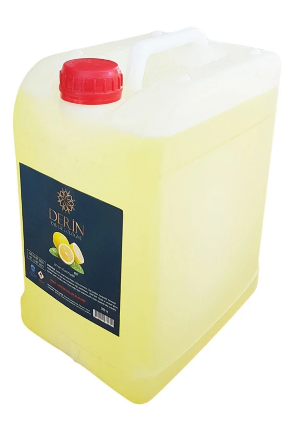 Limon Kolonyası Kolonya 80° 5 Lt Bidon 5 Litre - 3