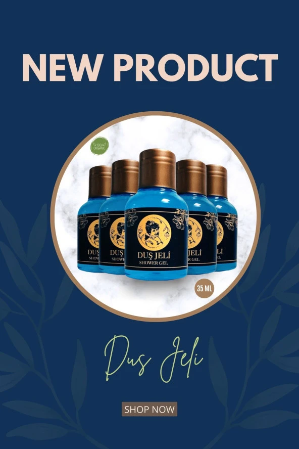 Otel Duş Jeli Etiketli 35 ml 150 Adet - Resim 2