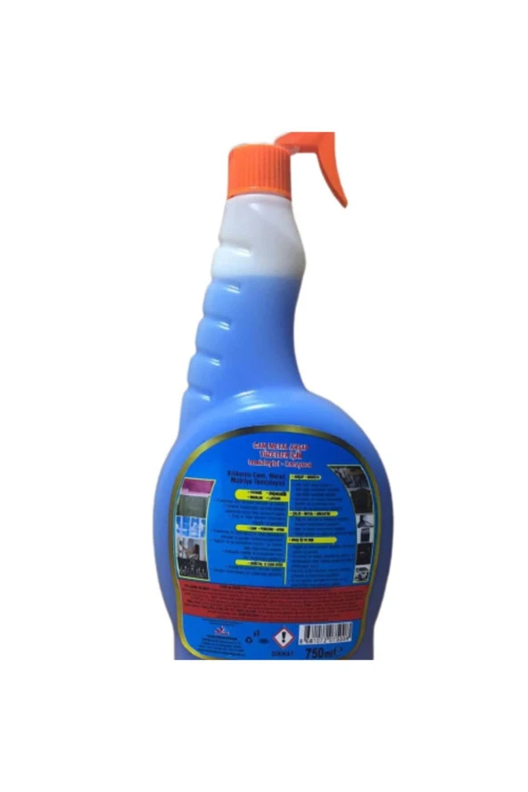 Orijinal Silikonlu Cam Metal Ahşap Temizleyici 750 ml - 2
