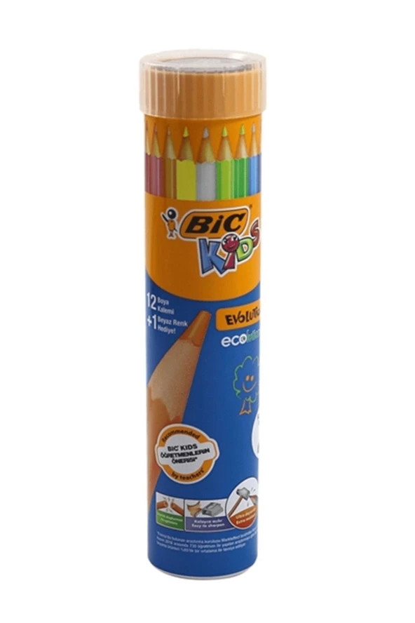 Kids Evolution Kuru Boya Kalemi 12 1 Renk Metal Tüp