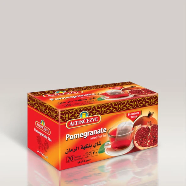 Altıncezve Pomegranate Nar Aromalı Süzen Poşet Çay 20'li