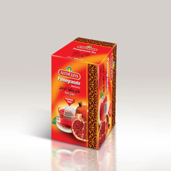 Altıncezve Pomegranate Nar Aromalı Süzen Poşet Çay 20'li - 2