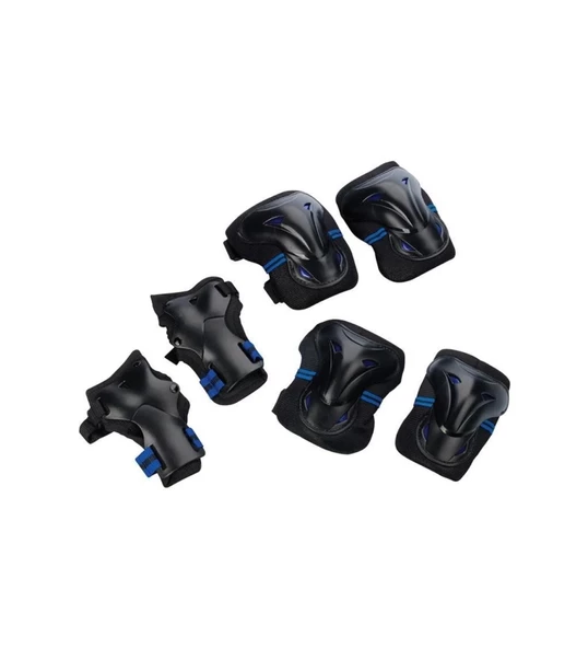 Hattrick PS-20 Koruyucu Set Siyah Mavi