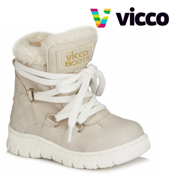 Vicco Kappa Kürklü Ortopedik Çocuk Bot - Resim 3