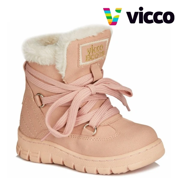 Vicco Kappa Kürklü Ortopedik Çocuk Bot - Resim 8