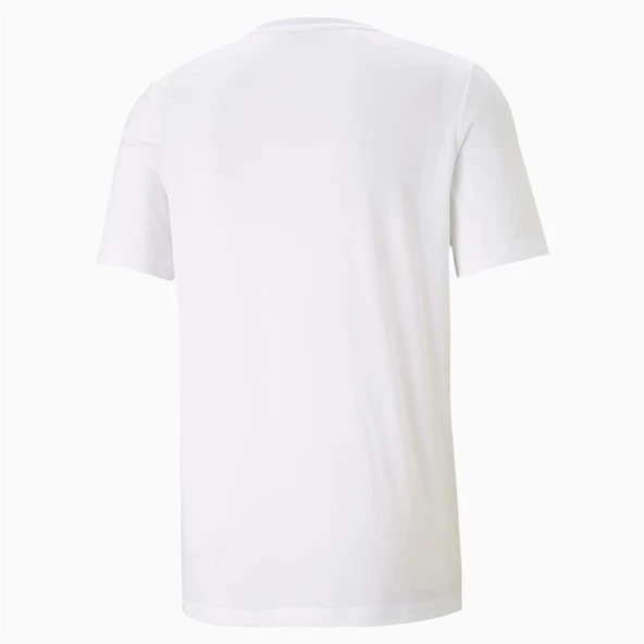 Puma Active Small Logo Tee Beyaz Erkek Spor Tişört - 586725 02 - 2