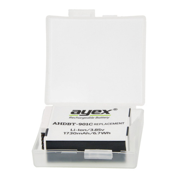 Ayex AHDBT-901C Batarya, GoPro Hero 9, 10, 11, 12 İle Uyumlu - 8