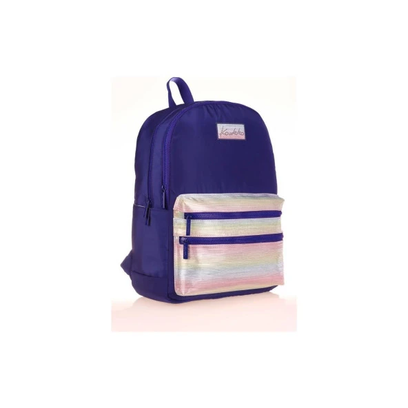 Kaukko Sırt Çantası Magıc Dreams Leather Navy Blue K1723 - 2