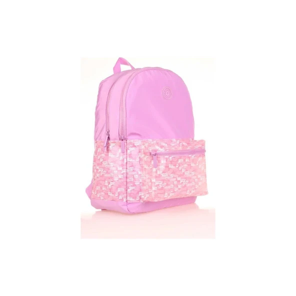Kaukko Amazing Sırt Çantası Stone Pembe Okul Sırt Çantası - 2