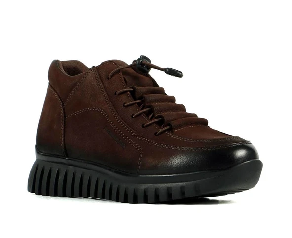 Hammer Jack 102-18810-Z %100 Hakiki Deri Kadın Bot - Resim 12