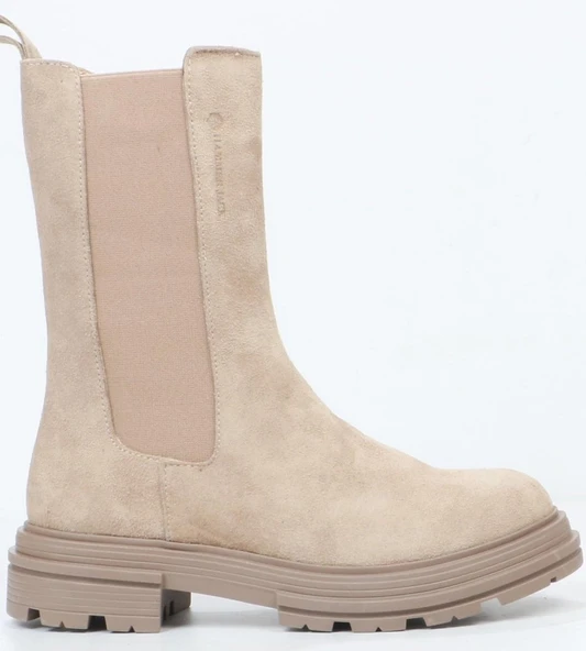 Hammer Jack 455-2335-Z Tapera Hakiki Deri Chelsea Uzun Kadın Bot ürün görseli 1