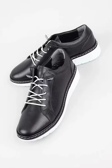 VENÜS 23150003Y ORTOPEDİK DERİ KADIN SPOR AYAKKABI - Resim 8