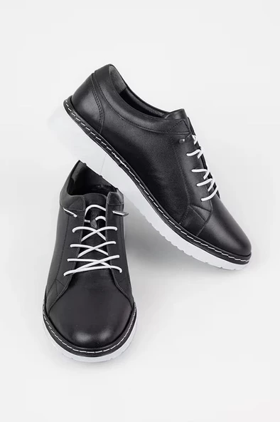 VENÜS 23150003Y ORTOPEDİK DERİ KADIN SPOR AYAKKABI - Resim 9