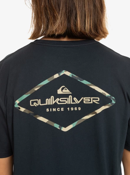 QUİKSİLVER Erkek Arkası Baskılı Pamuklu Tişört EQYZT07667 - Resim 2